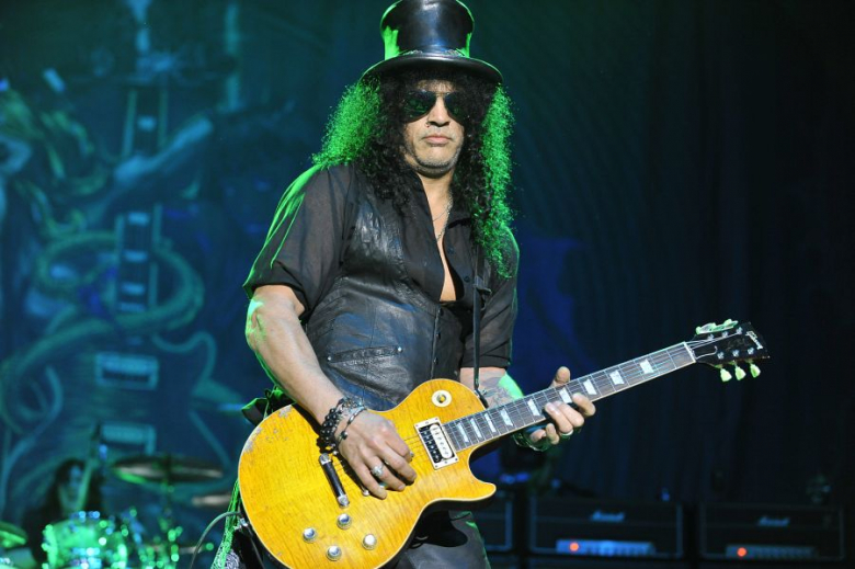 Ikona rocka SLASH w Polsce