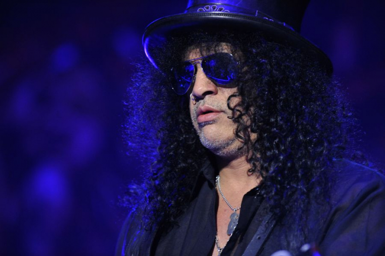 Ikona rocka SLASH w Polsce