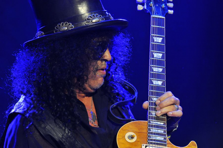 Ikona rocka SLASH w Polsce