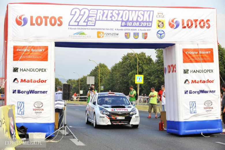 Rajd Rzeszowski 2013 - dzień pierwszy
