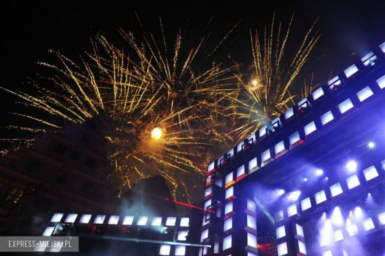 Sylwester na wrocławskim Rynku