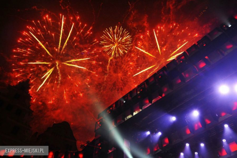 Sylwester na wrocławskim Rynku