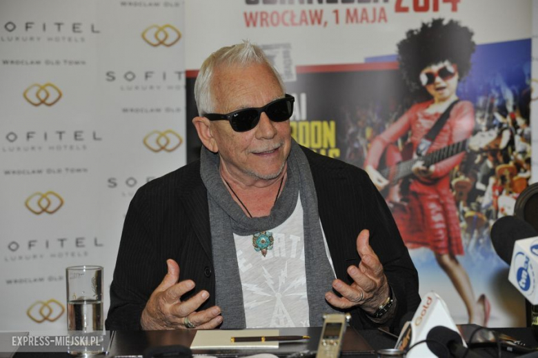 Konferencja prasowa Erica Burdona