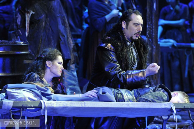 Próba widowiska Makbet w Operze Wrocławskiej