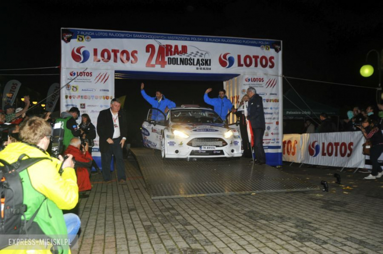 Rajd Dolnośląski 2014 - Odcinek testowy i start