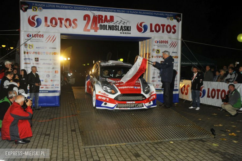 Rajd Dolnośląski 2014 - Odcinek testowy i start