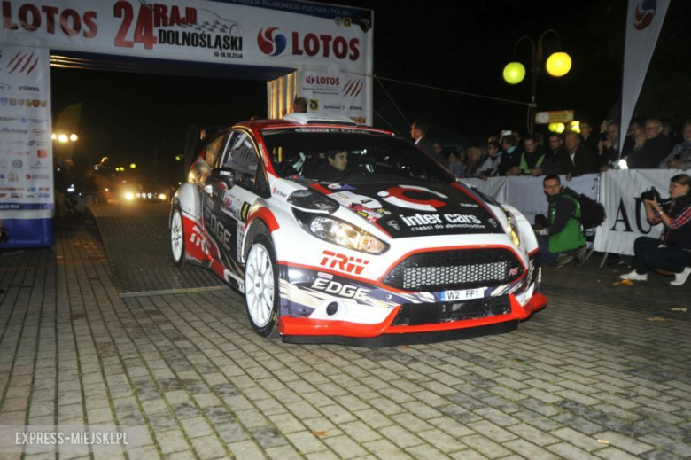 Rajd Dolnośląski 2014 - Odcinek testowy i start