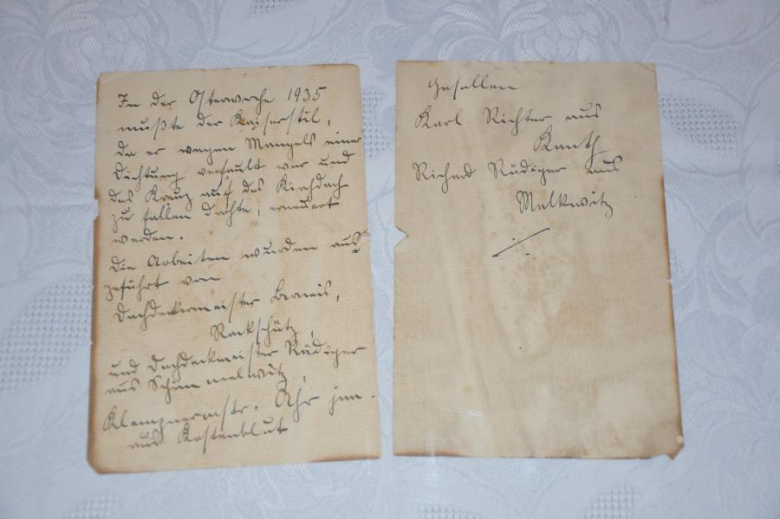 Dokumenty znalezione w rakoszyckiej kapsule