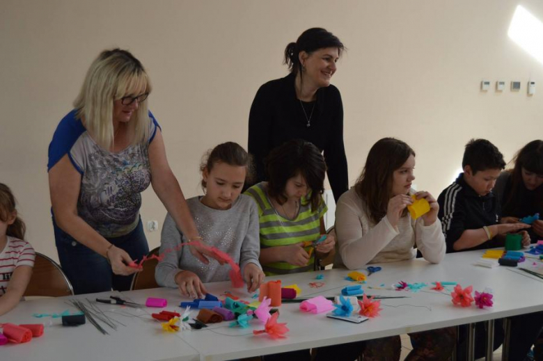 Warsztaty rękodzielnicze w Szczepanowie