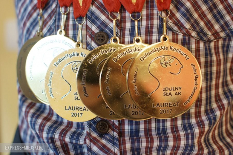 Antoni to 6-krotny laureat wojewódzkiego konkursu zDolnego Ślązaka