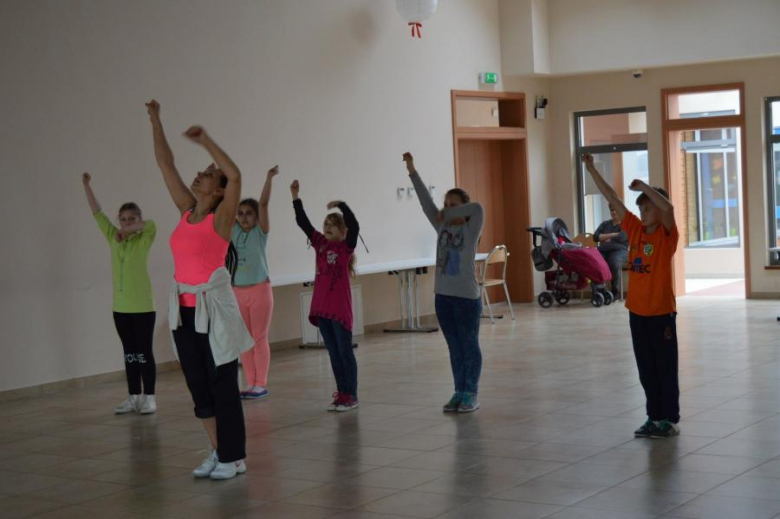 Zajęcia taneczne w Szczepanowie