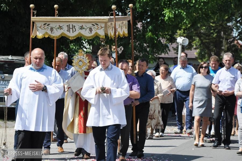 Procesja Bożego Ciała w Krynicznie