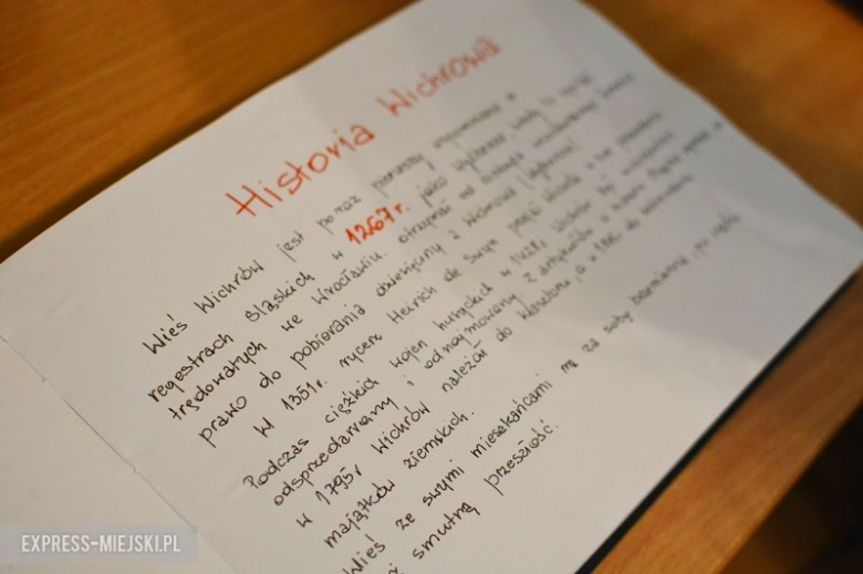 Wizytacja komisji konkursowej w Wichrowie