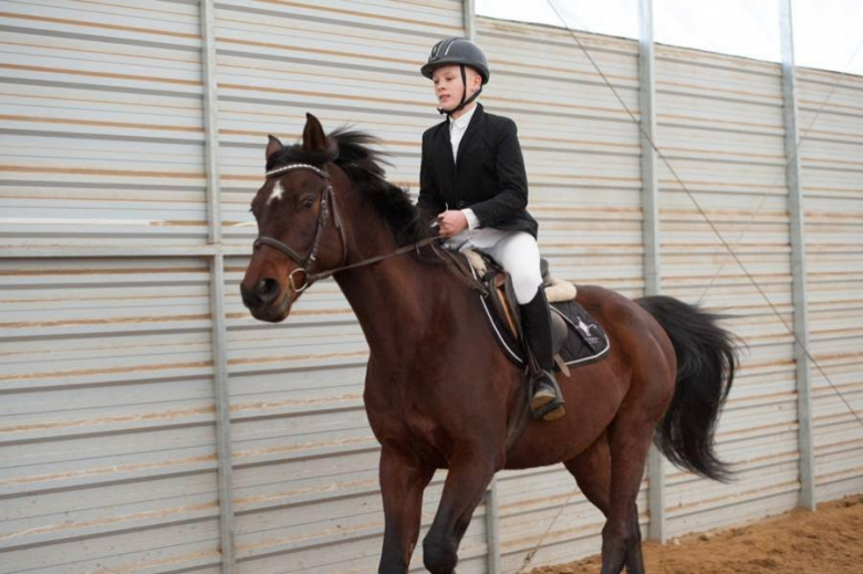 Zawody jeździeckie w Gałowie