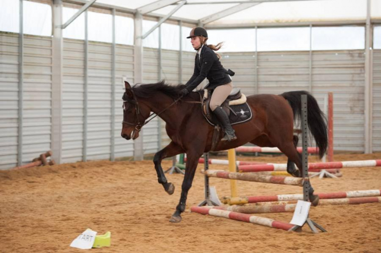 Zawody jeździeckie w Gałowie