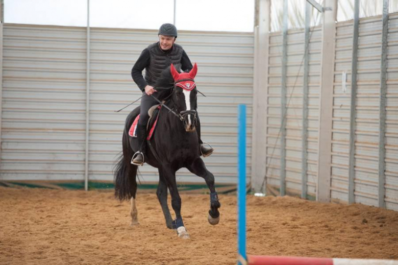 Zawody jeździeckie w Gałowie