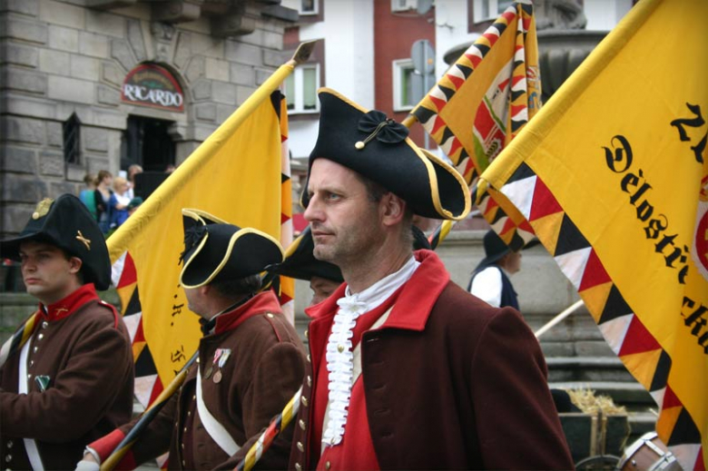 Inscenizacja w Rynku - V Dni Twierdzy Kłodzkiej