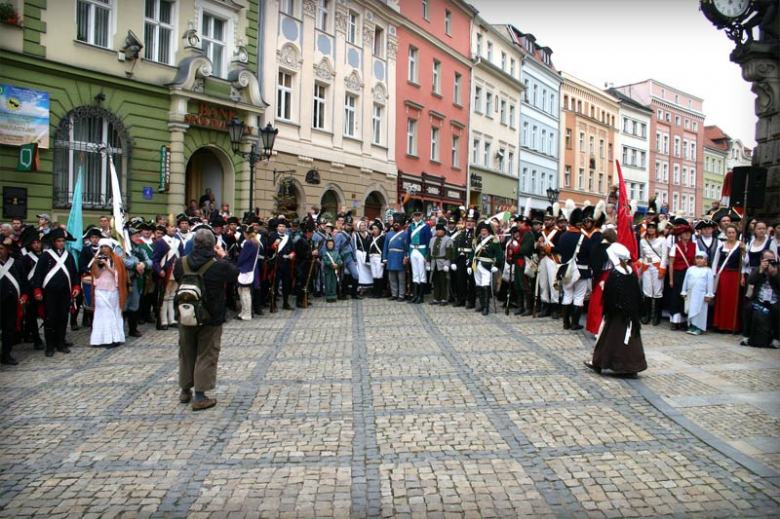 Inscenizacja w Rynku - V Dni Twierdzy Kłodzkiej