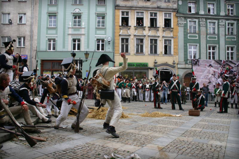 Inscenizacja w Rynku - V Dni Twierdzy Kłodzkiej
