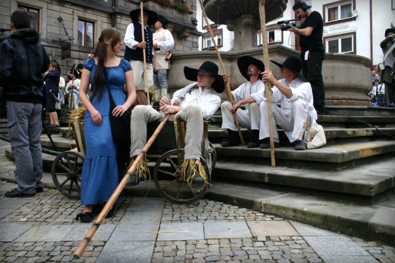 Inscenizacja w Rynku - V Dni Twierdzy Kłodzkiej