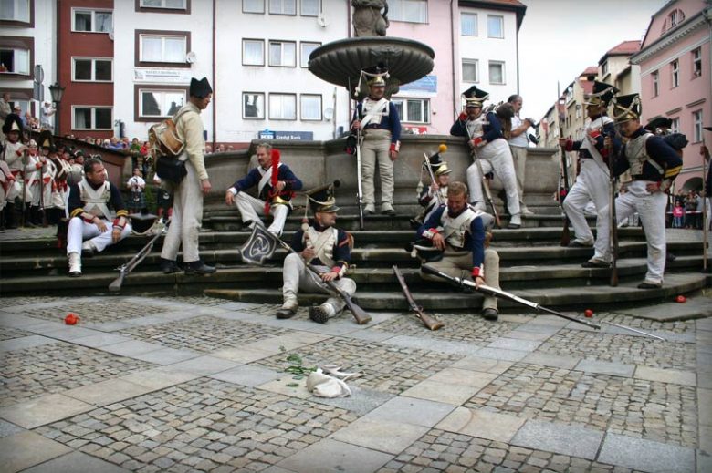 Inscenizacja w Rynku - V Dni Twierdzy Kłodzkiej