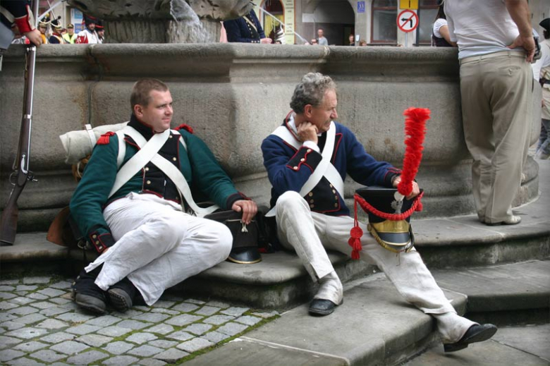 Inscenizacja w Rynku - V Dni Twierdzy Kłodzkiej