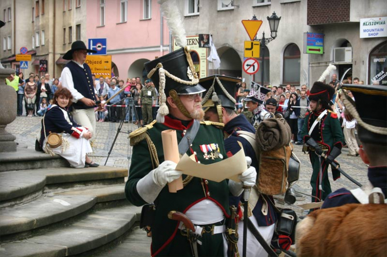 Inscenizacja w Rynku - V Dni Twierdzy Kłodzkiej