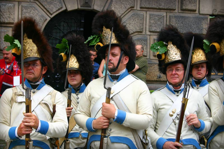 Inscenizacja w Rynku - V Dni Twierdzy Kłodzkiej