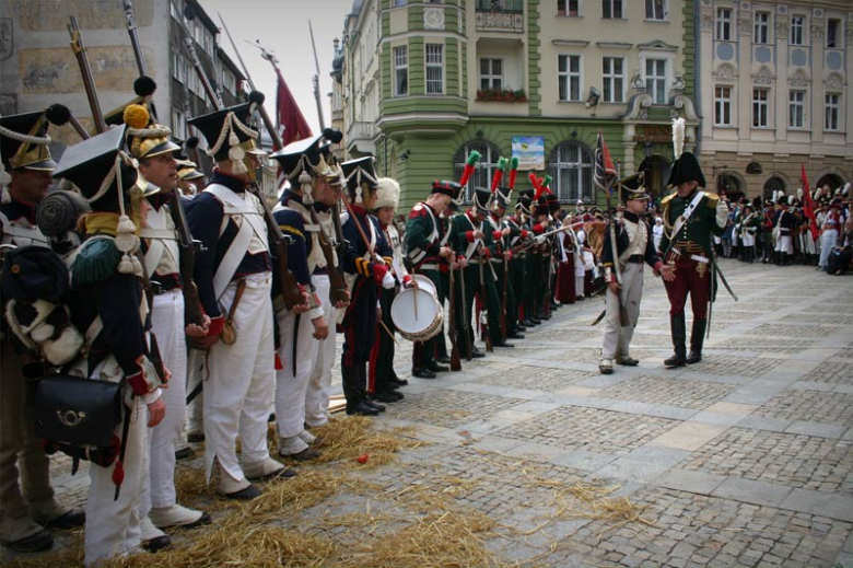 Inscenizacja w Rynku - V Dni Twierdzy Kłodzkiej