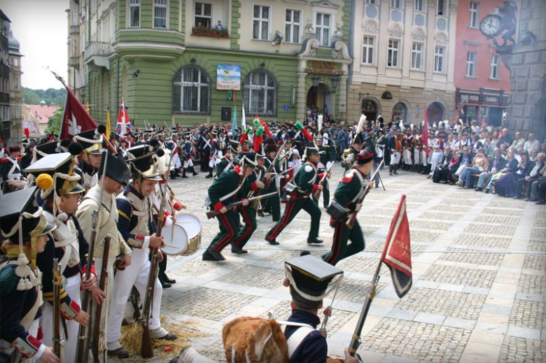 Inscenizacja w Rynku - V Dni Twierdzy Kłodzkiej