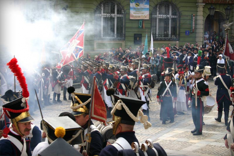 Inscenizacja w Rynku - V Dni Twierdzy Kłodzkiej