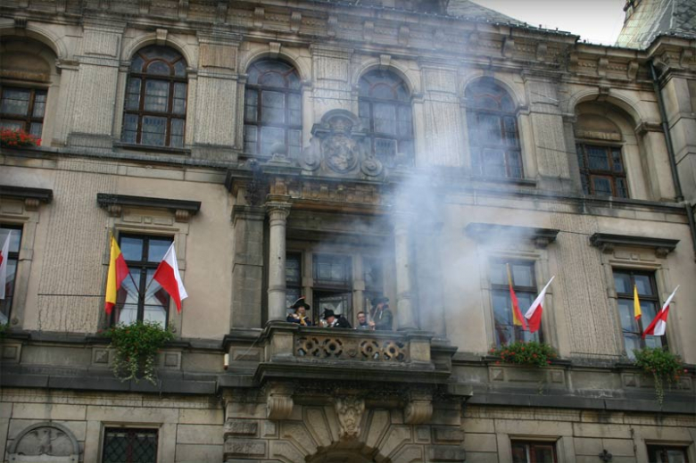 Inscenizacja w Rynku - V Dni Twierdzy Kłodzkiej