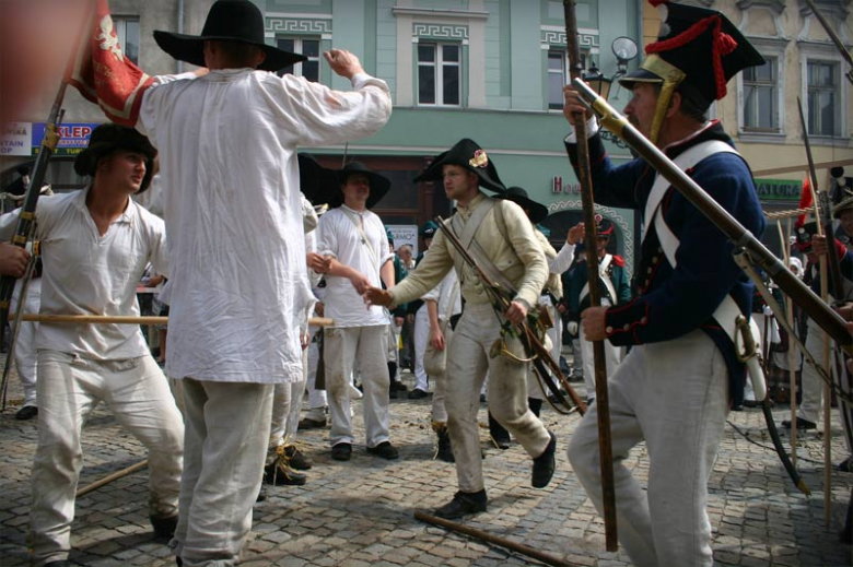 Inscenizacja w Rynku - V Dni Twierdzy Kłodzkiej