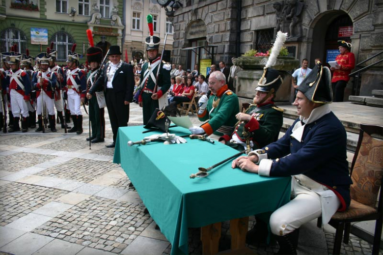 Inscenizacja w Rynku - V Dni Twierdzy Kłodzkiej