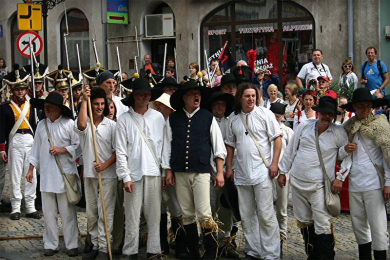 Inscenizacja w Rynku - V Dni Twierdzy Kłodzkiej