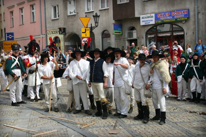 Inscenizacja w Rynku - V Dni Twierdzy Kłodzkiej