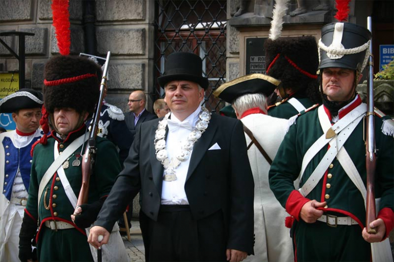 Inscenizacja w Rynku - V Dni Twierdzy Kłodzkiej