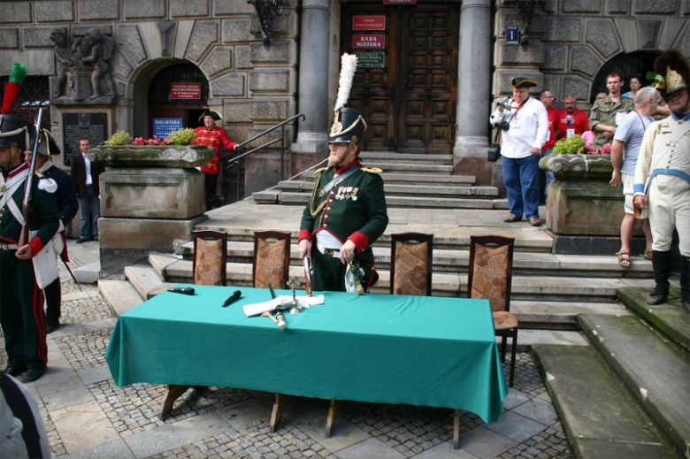 Inscenizacja w Rynku - V Dni Twierdzy Kłodzkiej