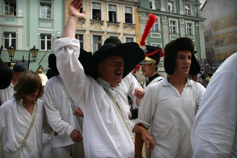 Inscenizacja w Rynku - V Dni Twierdzy Kłodzkiej