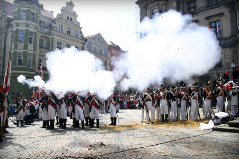 Inscenizacja w Rynku - V Dni Twierdzy Kłodzkiej