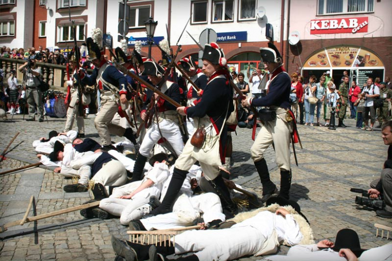 Inscenizacja w Rynku - V Dni Twierdzy Kłodzkiej