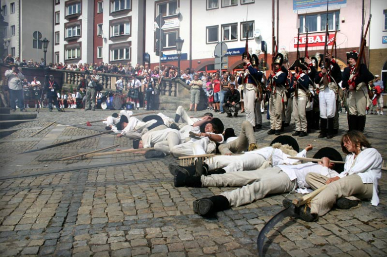Inscenizacja w Rynku - V Dni Twierdzy Kłodzkiej