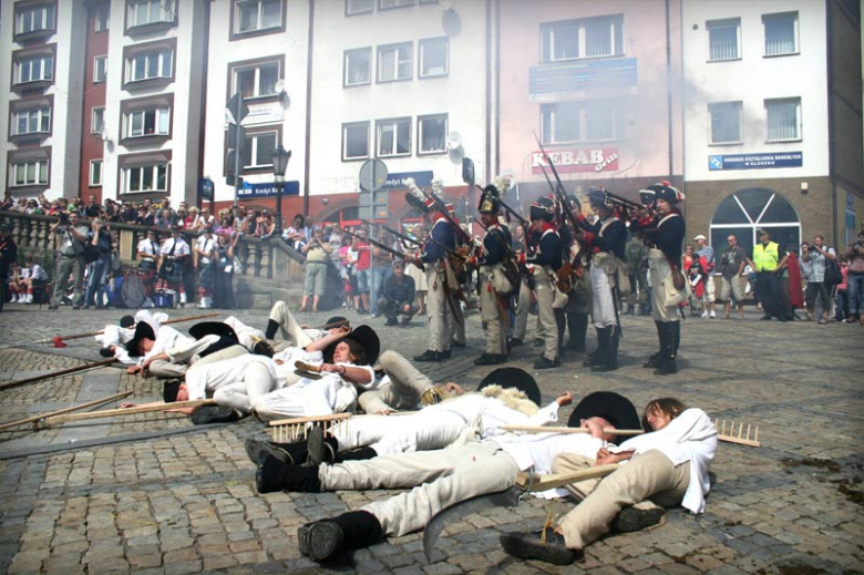 Inscenizacja w Rynku - V Dni Twierdzy Kłodzkiej