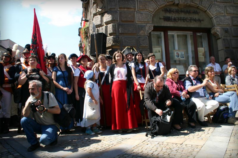 Inscenizacja w Rynku - V Dni Twierdzy Kłodzkiej