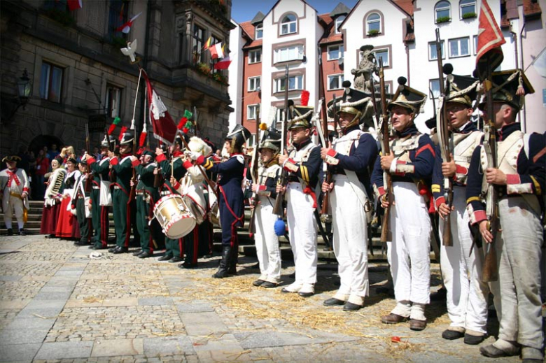 Inscenizacja w Rynku - V Dni Twierdzy Kłodzkiej