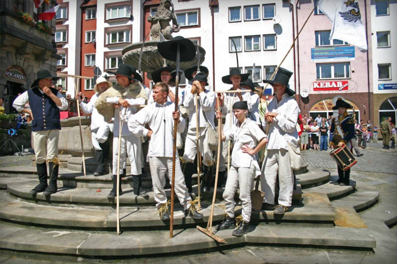 Inscenizacja w Rynku - V Dni Twierdzy Kłodzkiej