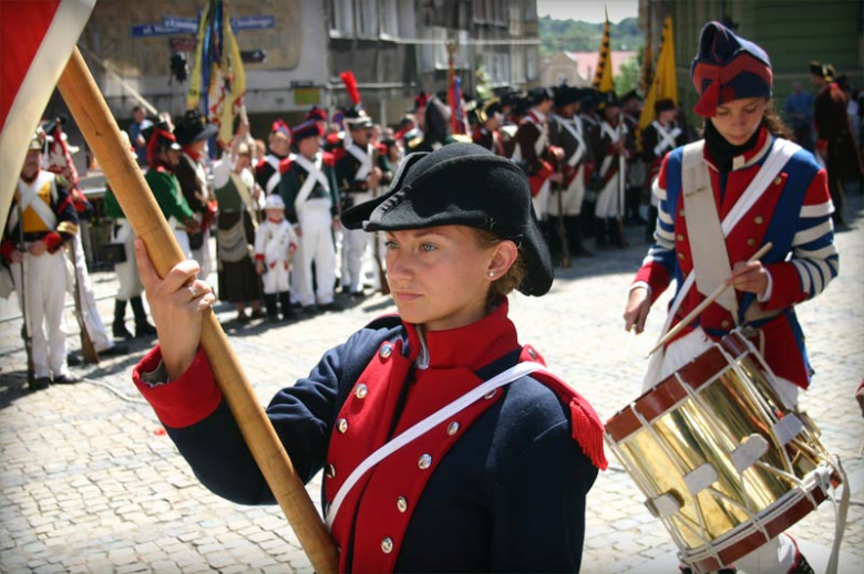Inscenizacja w Rynku - V Dni Twierdzy Kłodzkiej