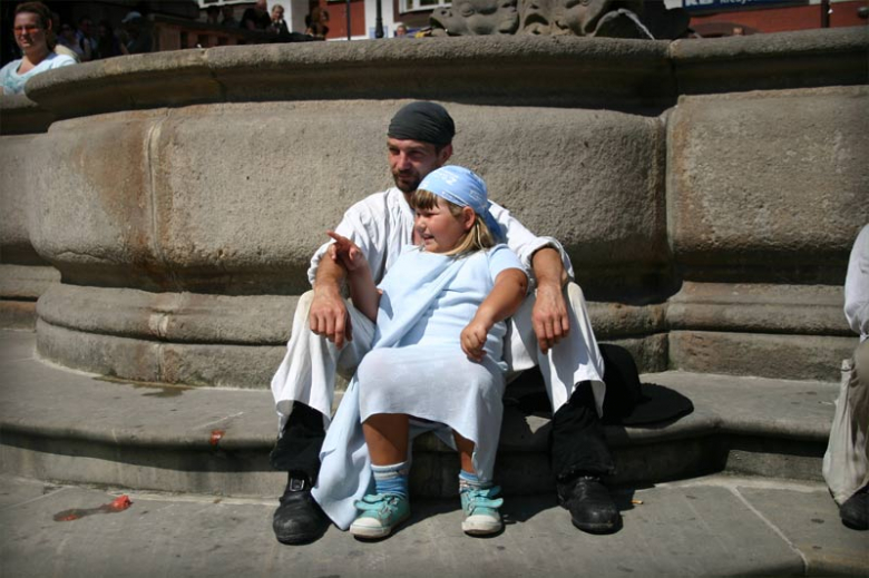 Inscenizacja w Rynku - V Dni Twierdzy Kłodzkiej