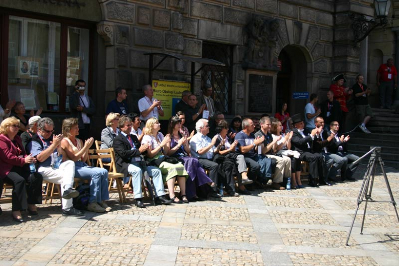 Inscenizacja w Rynku - V Dni Twierdzy Kłodzkiej