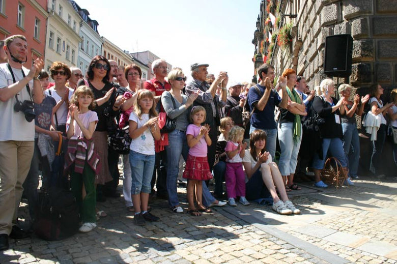 Inscenizacja w Rynku - V Dni Twierdzy Kłodzkiej